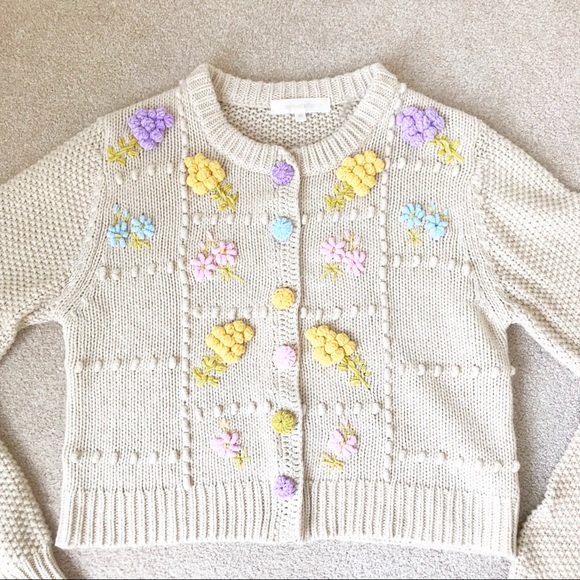 LoveShackFancy Briallon Cardigan Sweater - Picture 13 of 16